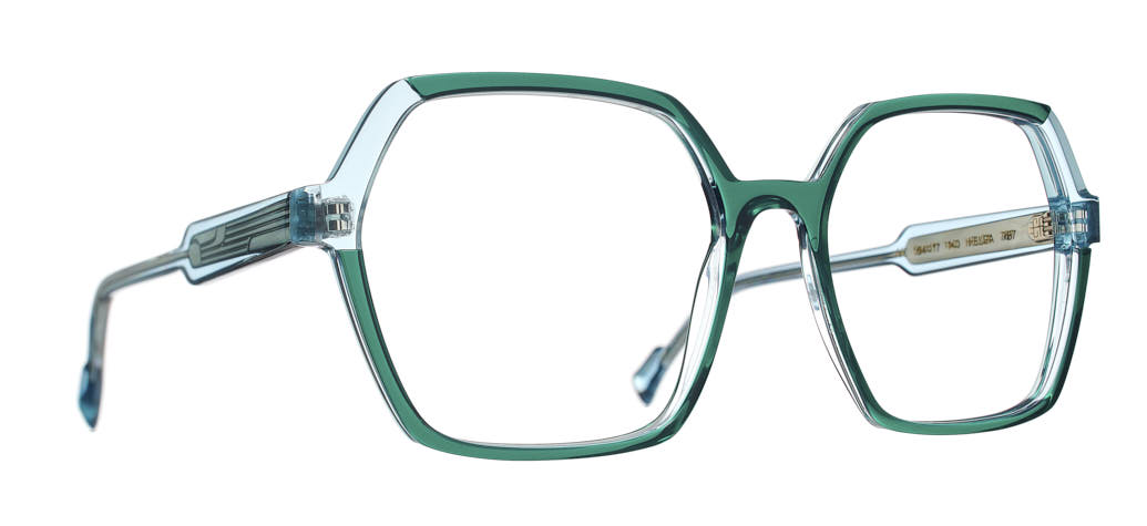 Caroline Abram HELGA - VERT / BLEU CLAIR - 787  2100825787 -...