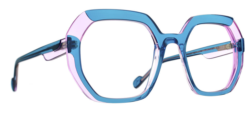 Caroline Abram OCTAVIA - BLEU P�TROLE / ROSE CLAIR - 799 ...