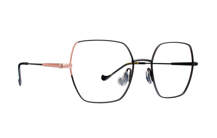 2100927545B VITALIA NOIR / PÊCHE - 545B - VITALIA