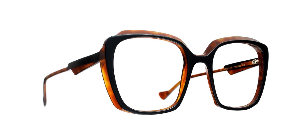 2100942775 PAULINE NOIR / ÉCAILLE - 775 - PAULINE