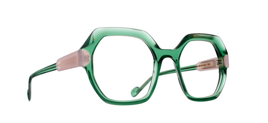 2100951933 REBECCA VERT / ROSE - 933 - REBECCA